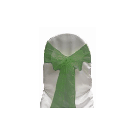 Organza Sash Willow Green